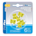 Miniatyrbillede 1 af 4: Bladsikringer standard 20A gul 6 stk i blister