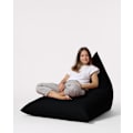 Miniatyrbillede 3 af 9: Garden Bean Bag Pyramid Big Bed Puf - Sort