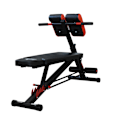 Miniatyrbillede 8 af 10: Multivægtsbænk, Justerbar Fitnessbænk, Skråbænk, Mavetræner, Sort, 64 X 146 X 73,5-85 Cm