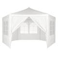 Pikkukuva 2 / 8: Garden Trade Pavilion Teltta 2x2x2 m Windows White MultiGardenilla