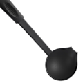 Miniatyrbillede 4 af 6: Sort slev BLACKLINE 60 ml, 29 cm