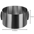 Pikkukuva 3 / 9: Kakkuvuoka/makeisen reuna 15 cm Ruhhy 24618