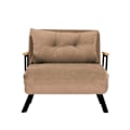 Miniatyrbillede 6 af 7: 1-sæders sovesofa Sando Single - lysebrun v2