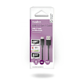 Pikkukuva 3 / 3: USB kaapeli | USB 3.2 Gen 1 | USB-A Uros | USB-C™ Uros | 60 W | 5 Gbps | Niklattu | 1.00 m | Pyöreä | PVC | Musta | Laatikko