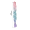 Pikkukuva 5 / 6: Synteettiset hiukset ombre punokset pinkki/ni/f W10341