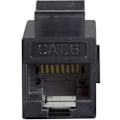 Miniatyrbillede 4 af 5: Keystone stik Cat6 UTP 2xRJ45 Sort