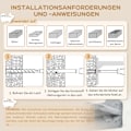 Miniatyrbild 8 av 10: Kattklättervägg 4 delar, klätterkattskrapstolpe med katttrappa, hängmatta, hoppplattform, väggskrapstolpe, väggkattmöbler, upp till 5 kg