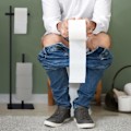 Miniatyrbillede 3 af 7: Sort toiletpapirholder