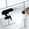 Pikkukuva 2 / 11: Musta teräksinen wc-paperiteline
