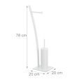 Miniatyrbillede 4 af 7: WC stol hvid
