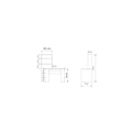 Miniatyrbillede 4 af 4: Studiebord & bogreol Aden - Eg, Hvid