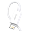 Pikkukuva 3 / 9: Superior-kaapeli USB-kaapeli Iphone Lightning 2.4A 1m Valkoinen