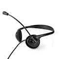 Pikkukuva 6 / 9: PC-headset | On-Ear-Kuulokkeet | Stereo | USB Type-A / USB Type-C™ | Kokoontaitettava Mikrofoni | Musta