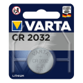 Pikkukuva 1 / 2: Varta Lithium CR2032 nappiparisto 3V läpipainopakkauksessa