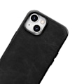 Miniatyrbillede 8 af 9: Magnetisk iPhone 14 Læder Taske med MagSafe Oil Wax Premium Læder Taske sort