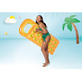 Miniatyrbillede 4 af 5: Oppustelig bademadras 188 x 71 cm orange - 58895 INTEX