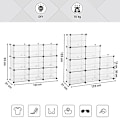 Pikkukuva 4 / 7: Monipuolinen Cube-säilytysyksikkö Easy Click -kokoonpanolla