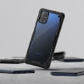 Miniatyrbillede 5 af 8: Holdbart, forstærket etui til GALAXY M51 FUSION X sort