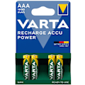 Miniatyrbild 1 av 2: Laddningsbart batteri AAA 1000 mAh 4-pack