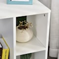 Miniatyrbillede 2 af 6: Sofabord sengebord på hjul organizer