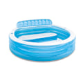 Miniatyrbillede 1 af 5: Havepool med sæder 229x218cm Intex 57190