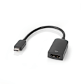 Pikkukuva 1 / 3: USB-C™ Sovitin | USB 3.2 Gen 1 | USB-C™ Uros | HDMI naaras | 4K@60Hz | 0.20 m | Pyöreä | Niklattu | PVC | Musta | Laatikko