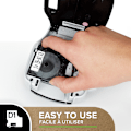 Miniatyrbillede 4 af 9: Dymo D1 - tape 12 mm x 7 m, sort med gul bund