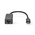 Pikkukuva 2 / 4: USB-verkkosovitin | USB 3.2 Gen 1 | 2.5 Gbps | USB-C™ Uros | RJ45 Naaras | 0.20 m | Pyöreä | Niklattu | Tinattu Kupari | Musta | Laatikko