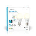 Miniatyrbillede 9 af 9: SmartLife Fuld Farve Pære | Wi-Fi | E27 | 806 lm | 9 W | RGB / Varm til kølig hvid | 2700 - 6500 K | Android™ / IOS | Pære | 2 stk.