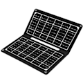 Miniatyrbillede 2 af 4: Foldbart solpanel med USB-oplader 1 x USB-A 7W