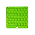 Miniatyrbillede 2 af 2: Spis Langsomt Lev Længre Lick Mat Honeycomb Green