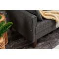 Miniatyrbillede 6 af 9: 2-Sæder Sofa Bella Sofa Til 2 Pr - Antracit