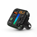 Miniatyrbild 1 av 7: Bil FM-sändare | Fast | Trådlösa samtal | 1 " | Bärnstens skärm | Bluetooth® | PD 18 W / PD 24 W | Snabbladdning | Bas boost | Google Assistant / Siri