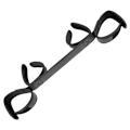 Miniatyrbild 1 av 10: Fetish Submissive - Bondage-spridningsstång med noprenfoder