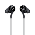 Miniatyrbillede 5 af 9: In-ear hovedtelefoner 3,5 mm mini jack med fjernbetjening og mikrofon, sort