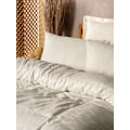 Pikkukuva 2 / 2: Ranforce Single Quilt Cover Set Plaid - Kermanvärinen