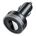 Miniatyrbillede 6 af 9: FM-sender, MP3-afspiller, LED-biloplader 2x USB Bluetooth, sort