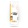 Miniatyrbillede 4 af 4: USB Multi-Port Adapter | USB 3.2 Gen 1 | USB-C™ Han | 2x HDMI™ | 0.10 m | Runde | Nikkelplateret | PVC | Sort | Konvolut