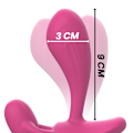 Miniatyrbillede 6 af 7: Intense - Shelly Plug Anal Fjernbetjening Pink