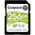 Miniatyrbillede 3 af 3: Kingston 256 GB SD Canvas Select Plus UHS-I Speed ​​​​Class 1 (U3) - hukommelseskort
