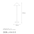 Miniatyrbillede 6 af 7: Gulvlampe blandet - 11512