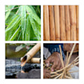 Miniatyrbild 7 av 7: Besticklåda bambu 5 fack
