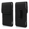 Miniatyrbild 2 av 4: Etui Housse Clip Bälte Metallisk Vertikal Klämma i Syntetläder för => SAMSUNG GALAXY S8 [5,8"] (2017) > Svart Svart