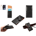 Miniatyrbild 1 av 4: HOUSSE EXÉCUTIVE KLIPS JUSTERBAR 360 ETUI I PU FÖR => SAMSUNG GALAXY NOTE 4 N910C > SVART
