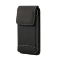 Miniatyrbild 1 av 4: Etui för Honor 70 Lite - Honor - Vertikal Bältesfodral - Syntetiskt Läder - Oxford Nylon - Svart Svart