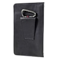 Miniatyrbillede 3 af 4: Vertikal bælteetui taske til smartphone & indvendig lynlåslomme til HUAWEI Y6 II COMPACT DUAL > Sort Svart jag