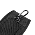 Miniatyrbild 4 av 4: Etui för Tecno Spark 9 (2022) - Tecno - Nylonfodral - Svart - Halvstyv - Kardborre Svart