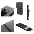 Miniatyrbild 1 av 4: "Etui Housse Clip Bälte Metallisk Vertikal Klämma i Mjuk Konstläder för OnePlus Nord N10 5G (2020) > Svart" Svart