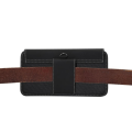 Miniatyrbild 4 av 4: Etui Housse Bälte Horisontell Ny Design Läder & Nylon för MEIZU MX6 M685U PREMIUM EDITION > Svart Svart jag