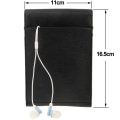 Miniatyrbild 3 av 4: Säck Etui Fodral för Surfplattor och Smartphone med Ficka i Mjuk Konstläder Universell för => ZTE MAVEN 3 > Svart Svart